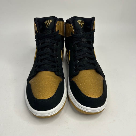 Nike Air Jordan 1 Retro High 2014 “Melo PE/Black Metallic Gold” 2023 - Picture 2 of 8